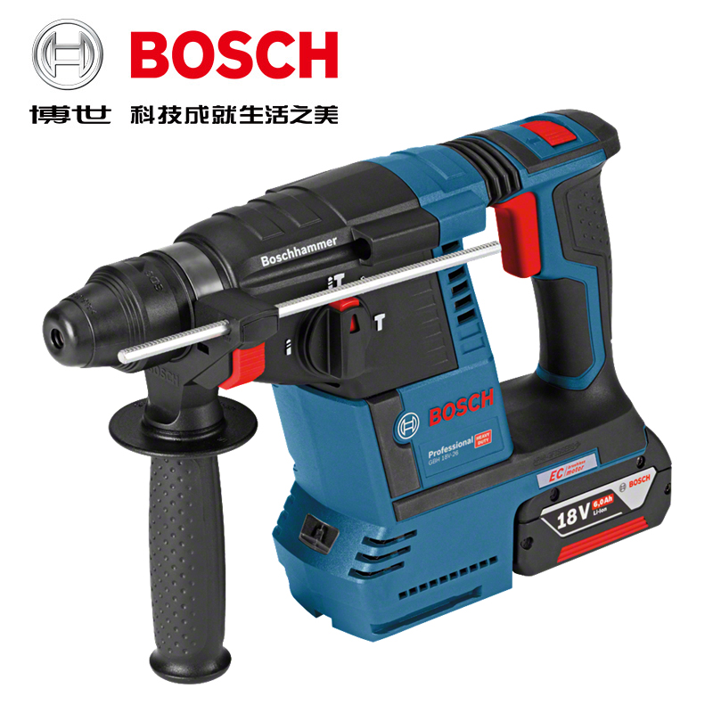 德國原裝進口Bosch博世GBH18V-26充電式電錘電鎬無刷電機.jpg