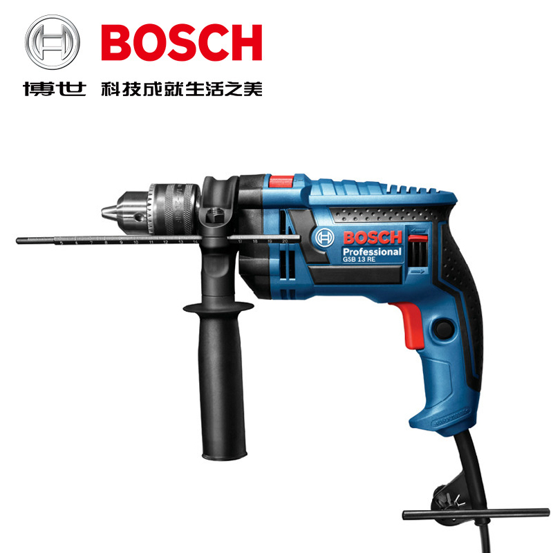 德國BOSCH博世GSB13RE沖擊鉆多功能家用兩用沖擊電鉆手槍鉆.jpg