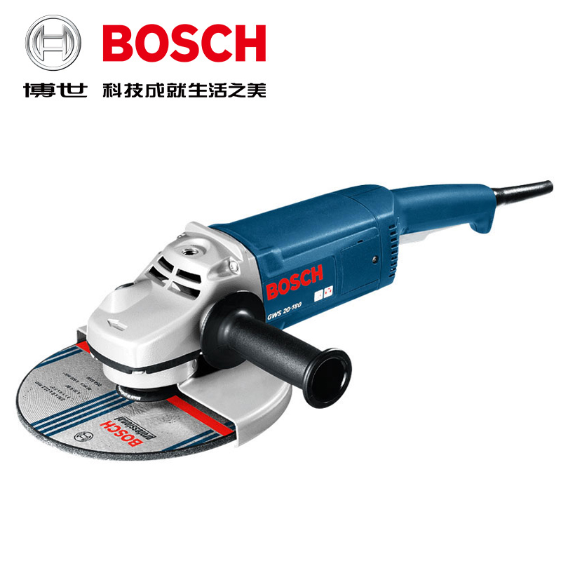 博世角磨機GWS-20-180博士電動工具角向磨光機切割機打磨機.jpg