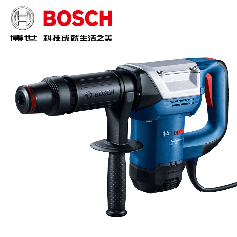 博世工業電鎬鑿子單用混凝土水電開槽大功率六角電鎬電鏟GSH500.jpg